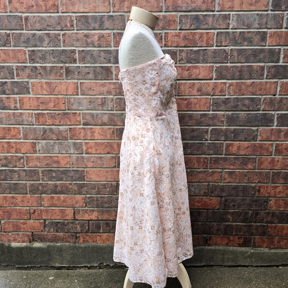 J CREW Dress Cottagecore Floral Print VTG Y2K Coquette Size 8, - Picture 2 of 15